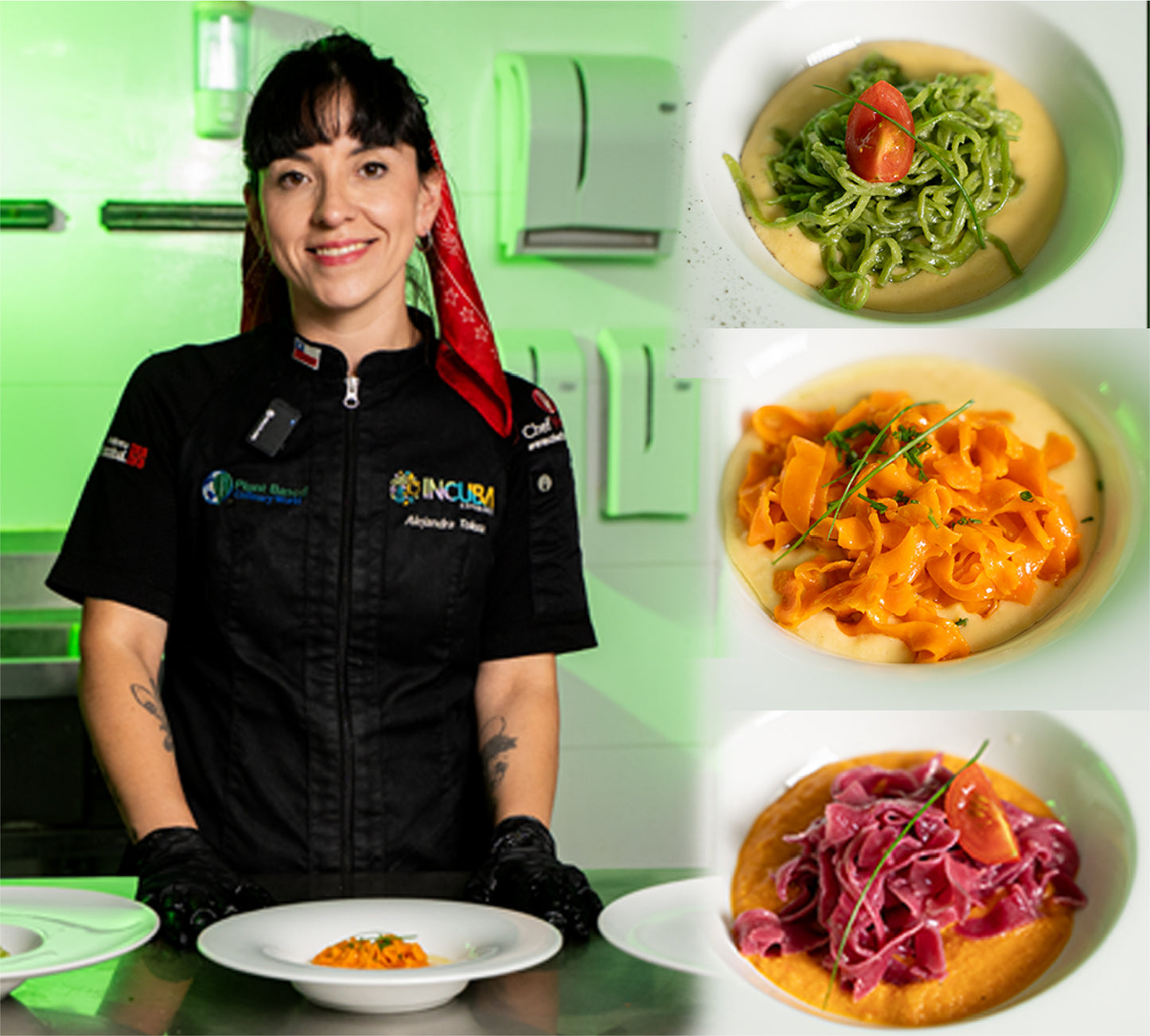 Clase de pastas plant based para principiantes.